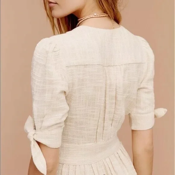 Free People Love of My Life Midi dress pale pink - Picture 2 of 4